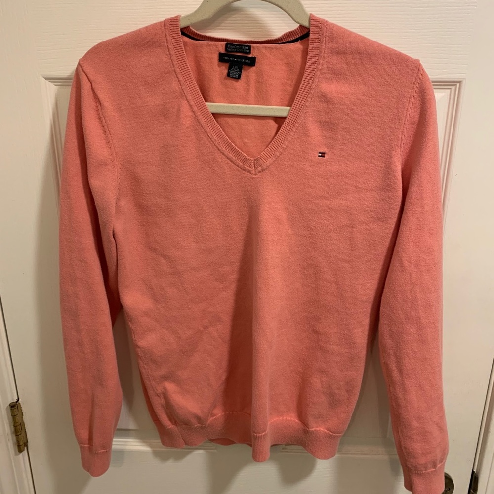 Tommy Hilfiger Orange Sweater
